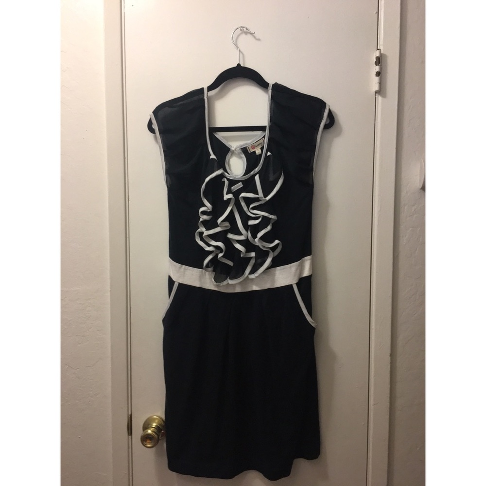 NWT Black & White Dress By Olsenboye